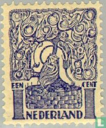 Leeuw in Hollandse tuin