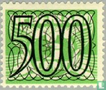 Cijfer - Type 'Guilloche' of 'Tralie'