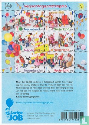 Verjaardagspostzegels