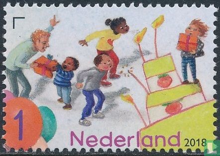 Verjaardagspostzegels