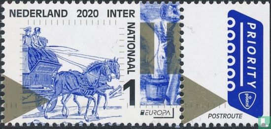 Europa - Oude postroutes 