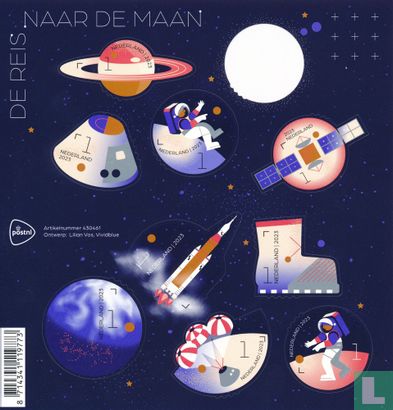De reis naar de maan